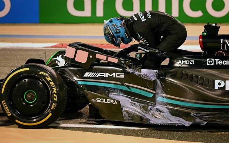 Russell Sebut Masalah Hidrolik W14 Ganggu Keseimbangan Mobil