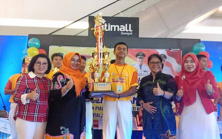 Ini Juara Pertama Lomba Aritmatika Sempoa Piala Favorit Bupati Kotim 2023