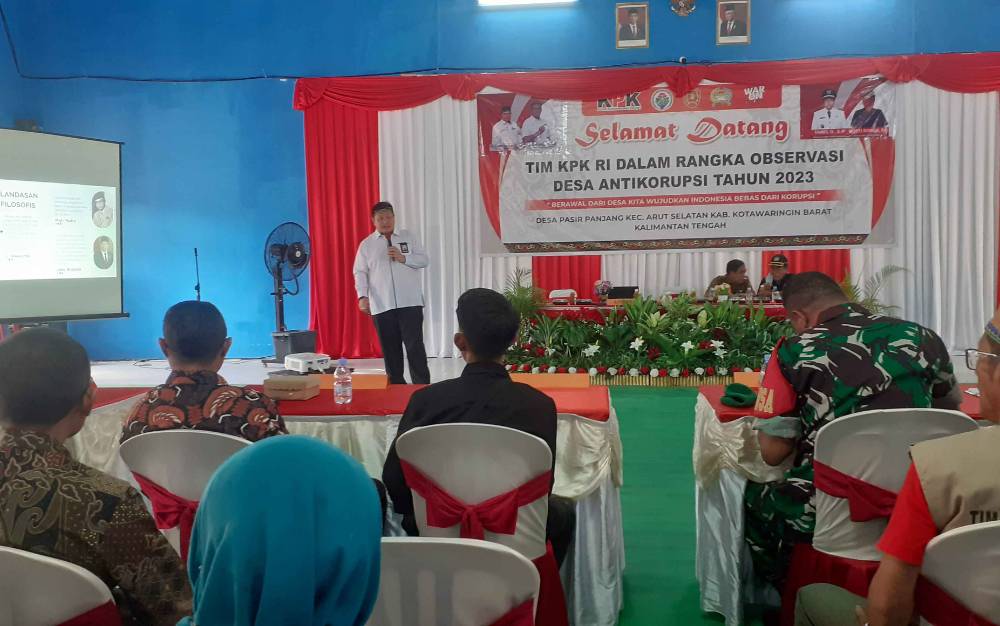 KPK Laksanakan Observasi Desa Antikorupsi di Desa Pasir Panjang