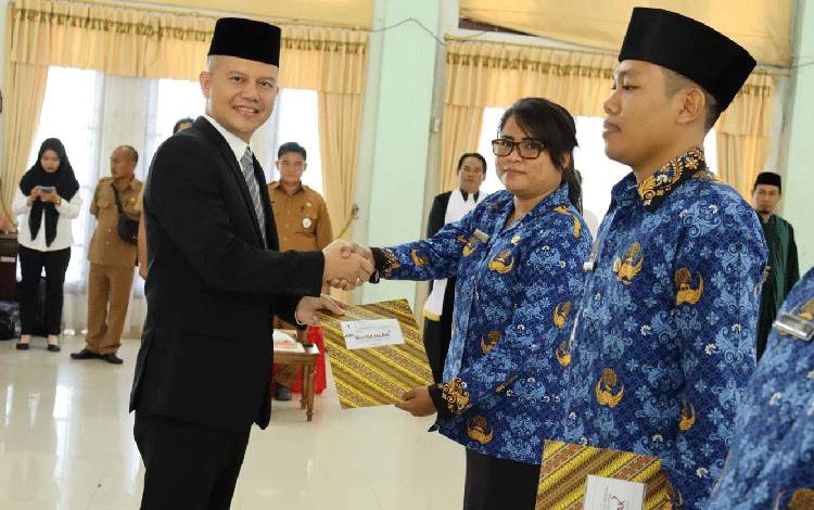 Puluhan CPNS di Gunung Mas Diangkat Menjadi PNS