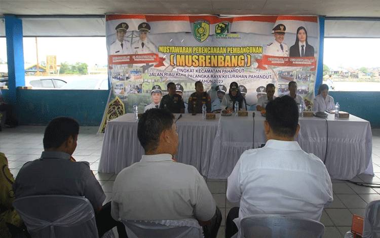 Musrenbang Kecamatan Pahandut Hasilkan 234 Usulan