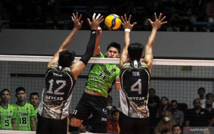 STIN BIN vs LavAni Jadi Laga Penentu Final Four Putaran I Proliga 2023