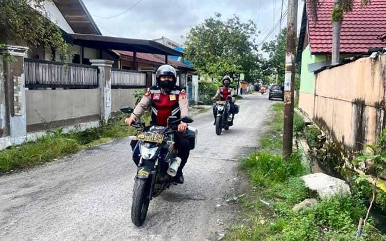 Satsamapta Polresta Palangka Raya Laksanakan Patroli Cegah Kriminalitas