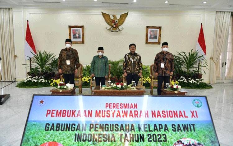 Mentan: Pemerintah Dukung Gapki Kembangkan Sawit Berkelanjutan