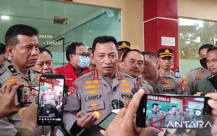 Kapolri Imbau Keluarga Korban Kebakaran Lakukan Identifikasi Jenazah