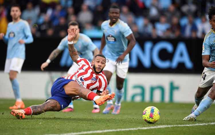 Depay dan Morata Bawa Atletico Madrid Hajar Sevilla 6-1