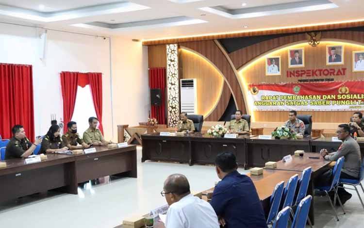 Inspektorat Kateng Catat Nol Kasus Saber Pungli Selama 2022