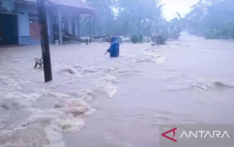 Empat Desa di Natuna Terendam Banjir