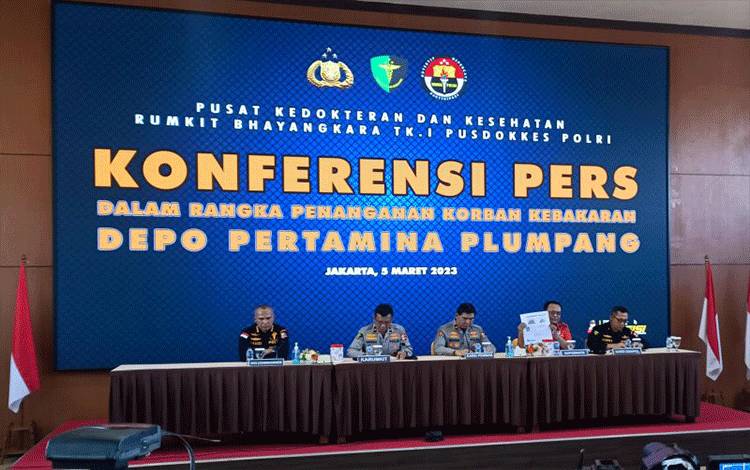 RS Polri Kembali Identifikasi Jenazah Korban Kebakaran Depo Plumpang
