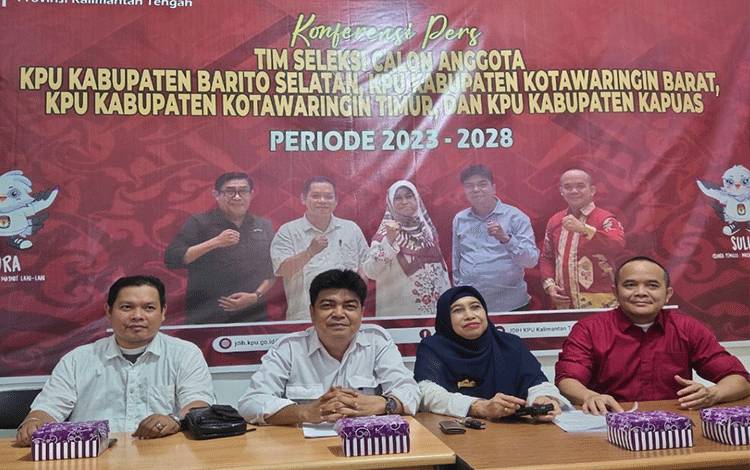 KPU Kalteng Buka Pendaftaran Calon Anggota di Empat Kabupaten?