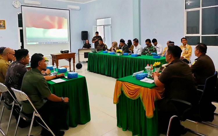 Kejaksaan Negeri Kapuas Gelar Rapat Pakem, Ini Tujuannya