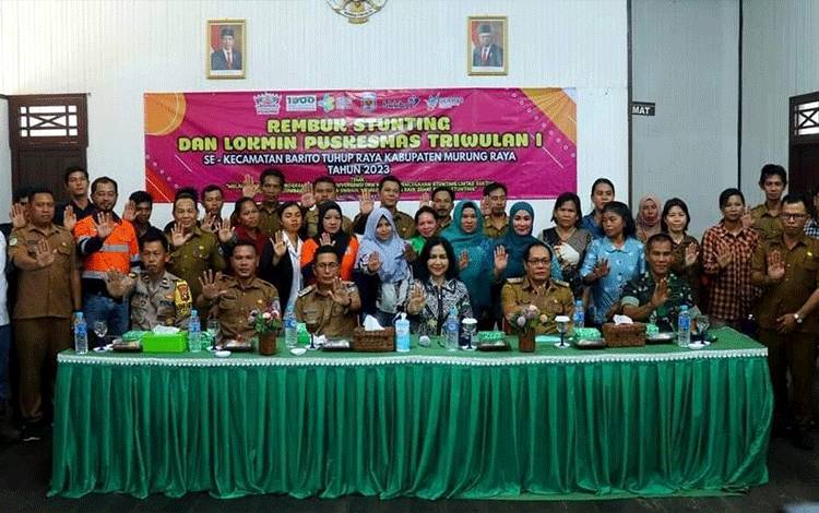 Pemkab Murung Raya Gelar Rembuk Stunting dan Lokmin Puskesmas