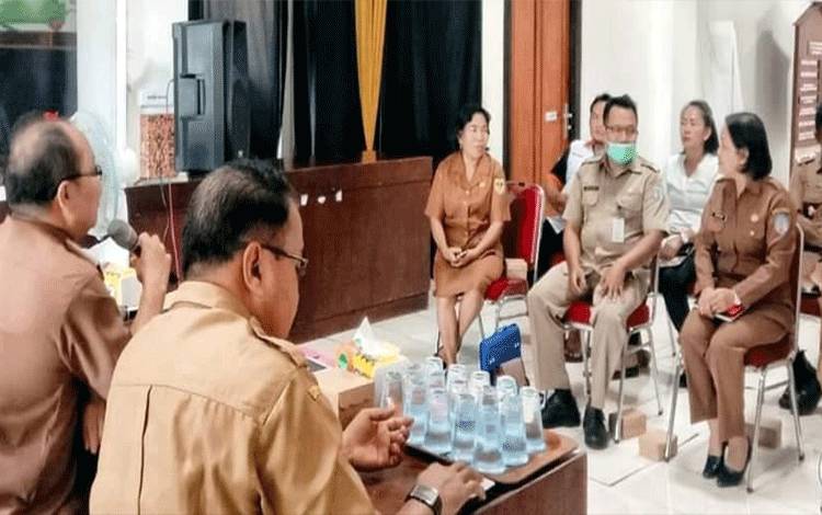 Diskominfo SP Murung Raya Sambut Kunjungan Diskominfosantik Gumas