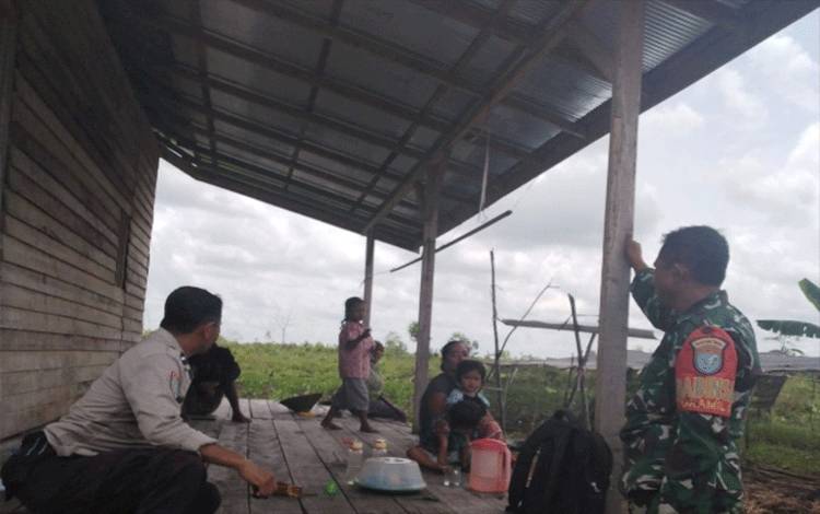 Polsek Sabangau Ajak Warga Cegah Karhutla