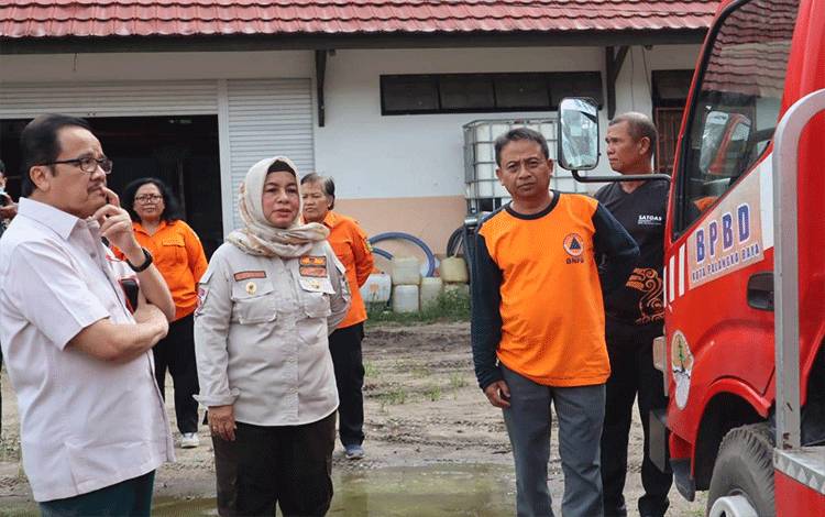 BPBD Palangka Raya Terima Kunjungan Anggota DPD RI