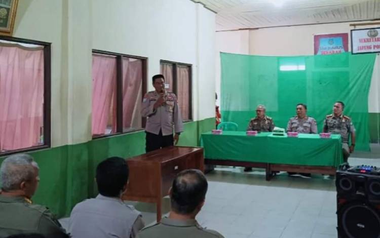 Satpol PP dan Damkar Kapuas Dapat Pembinaan dari Polda Kalteng