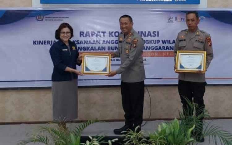 Polres Lamandau Terbaik dalam Pelaksanaan Anggaran