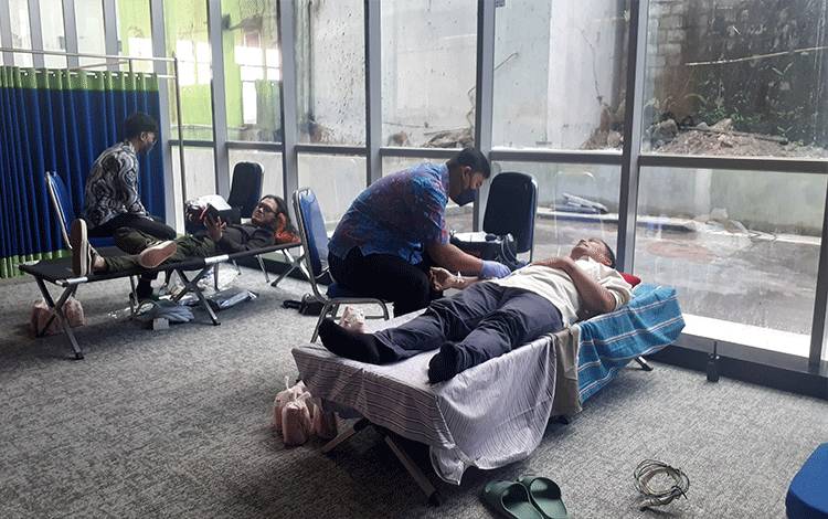 Update Persediaan Stok Darah, PMI Ajak Warga Kobar untuk Donor Darah