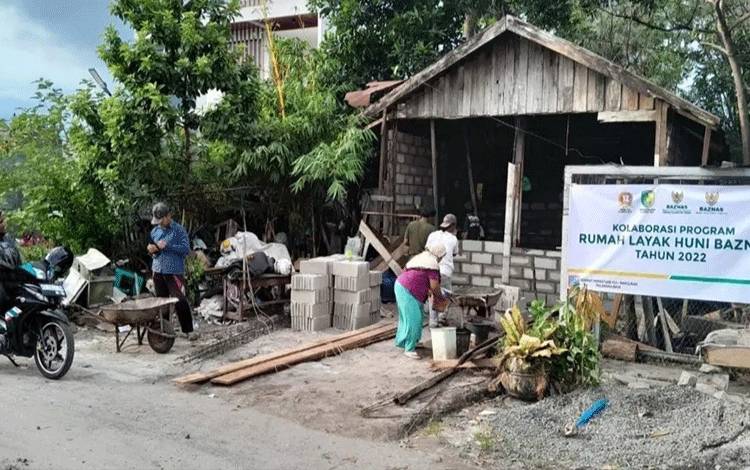 Sebanyak 280 Unit Rumah Warga Tidak Mampu di Palangka Raya Masuk Program Bedah Rumah