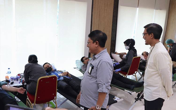 150 Kantong Darah Didonorkan Bank Indonesia