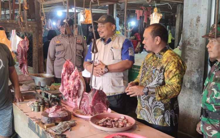 Tim Gabungan Sidak Pasar Palangka Raya Cegah Penimbunan Bahan Pokok