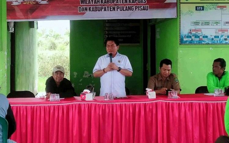 Reses di Kapuas dan Pulpis, Wiyatno Siap Perjuangkan Aspirasi Masyarakat