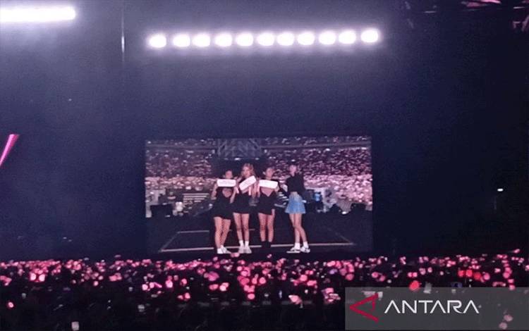 Sulap GBK Jadi Lautan Pink, BLINK Sukses Buat BLACKPINK Terpukau