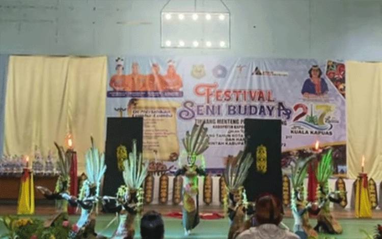 Ini Harapan Bupati Kapuas dari Festival Seni Budaya Tingang Menteng Panunjung Tarung