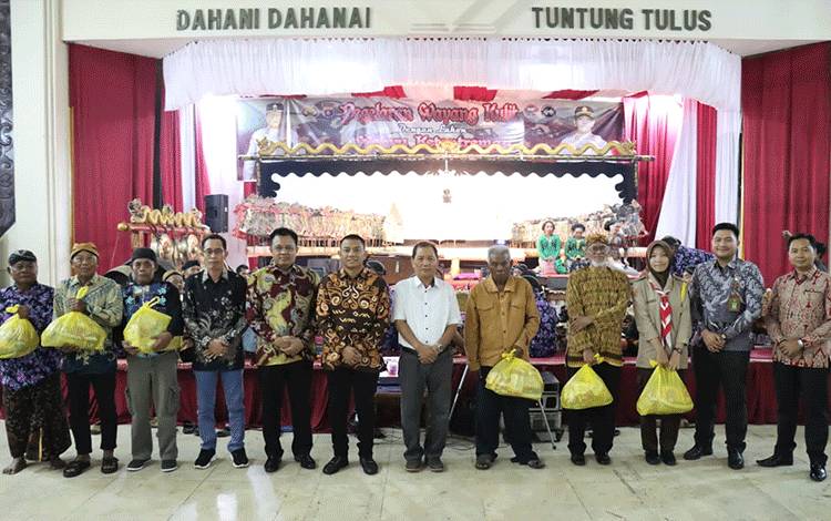 Pemkab Barito Selatan Apresiasi Polres Gelar Pagelaran Wayang Kulit