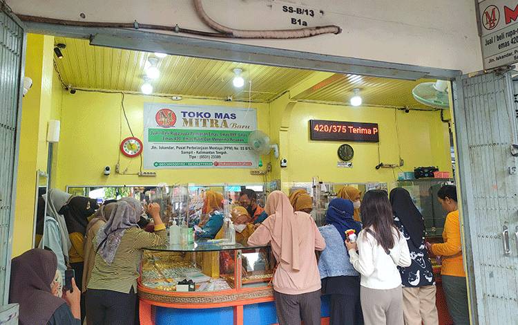 Menjelang Ramadan, Harga Emas di Sampit Diperkirakan terus Naik