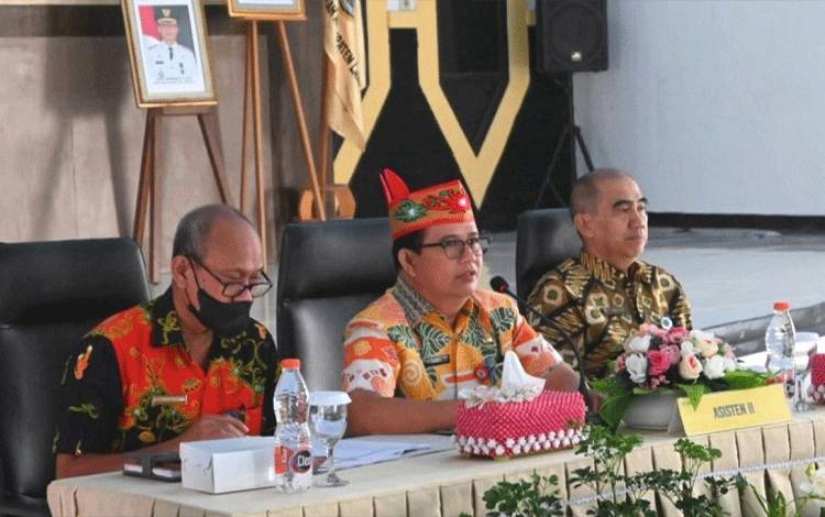 Forum Gabungan Pemkab Lamandau Sempurnakan Renja 2024