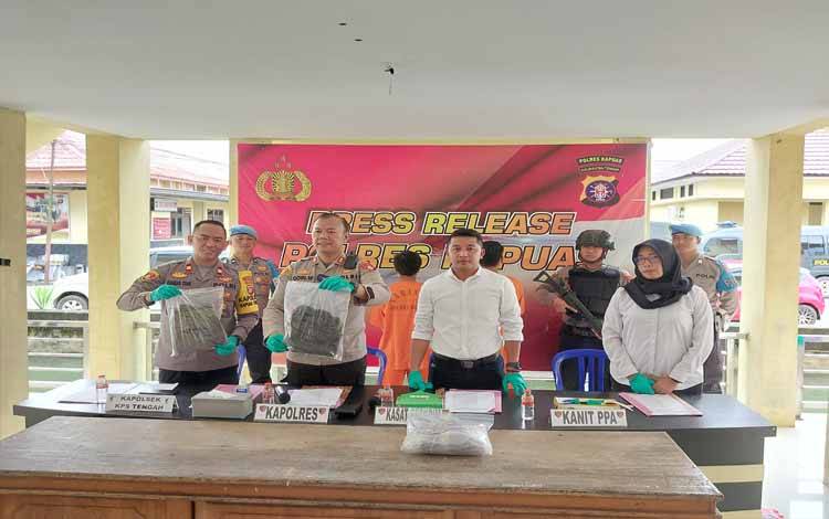 Polres Kapuas Tangkap 2 Pemuda Pelaku Pengeroyokan sebabkan Korban Tewas di Pujon