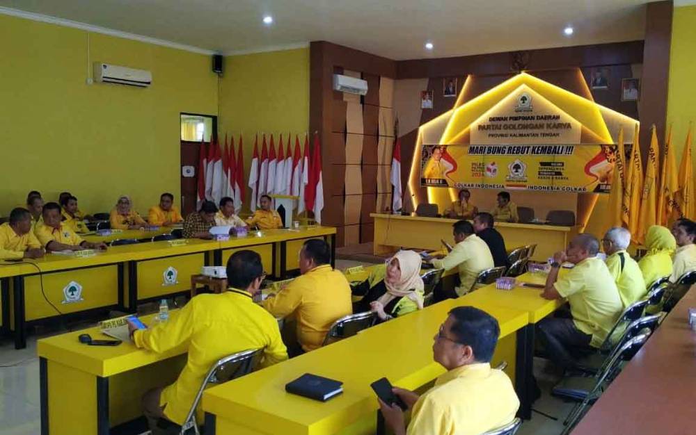 Golkar Kalteng Sinkronisasi Bacaleg
