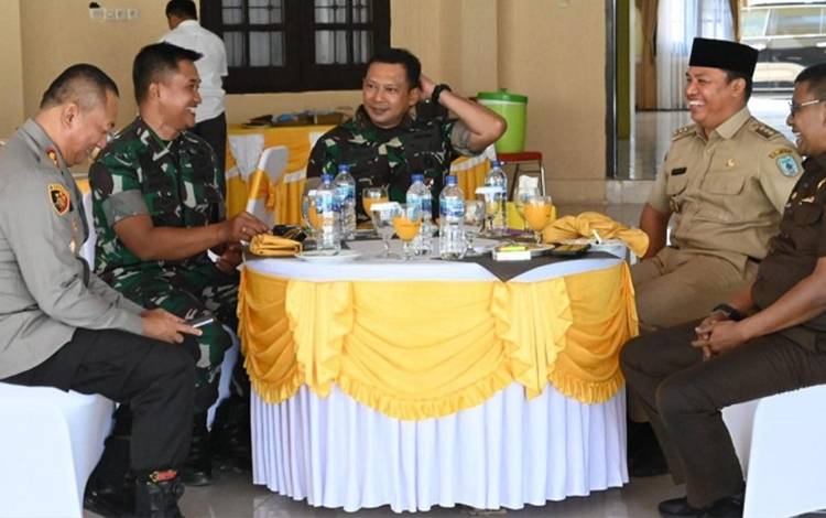 Danrem 102/Pjg Lakukan Kunjungan Perdana ke Lamandau