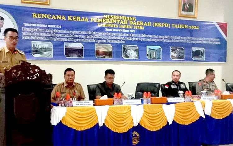 Wakil Bupati Buka Musrenbang RKPD Barito Utara 2024
