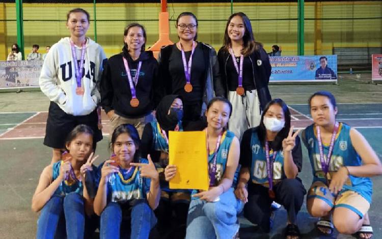 12 Atlet Bola Basket Putri Gunung Mas Akan Maju ke Porprov Kalteng 2023