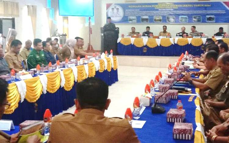 Wakil Bupati Barito Utara Imbau Perhatikan Hasil Musrenbang Kecamatan