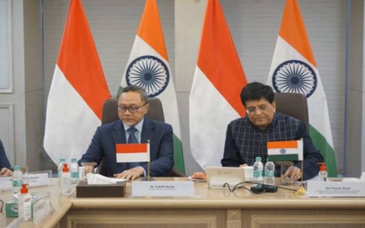 Indonesia Perkuat Kerja Sama Lima Sektor Dengan India