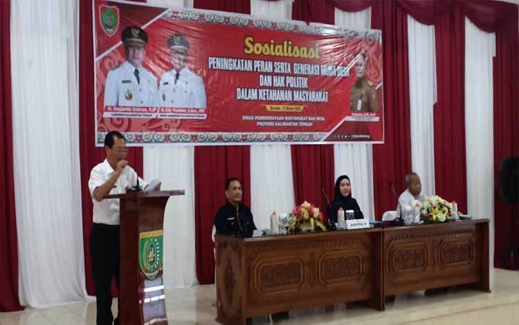 Ini Tujuan Sosialisasi Peningkatan Peran Serta Generasi Muda Desa dan Hak Politik dalam Ketahanan Masyarakat
