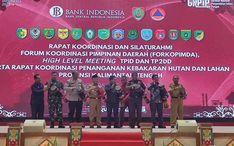 Forkopimda Kalteng Komitmen Jaga Inflasi Kalteng