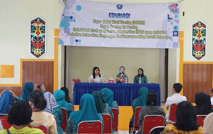PKK Palangka Raya Sosialisasi Dapur Sehat Atasi Stunting