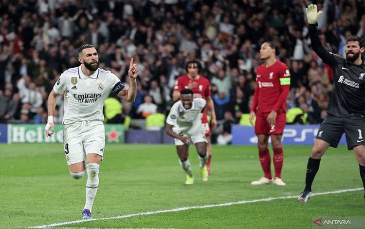 Real Madrid Singkirkan Liverpool Dengan Agregat 6-2