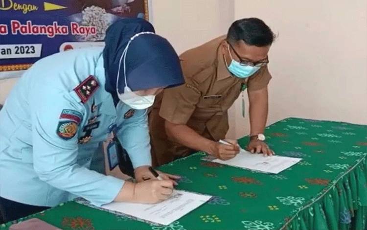 Lapas Perempuan Jalin Kerja Sama Dengan Diskan Palangka Raya