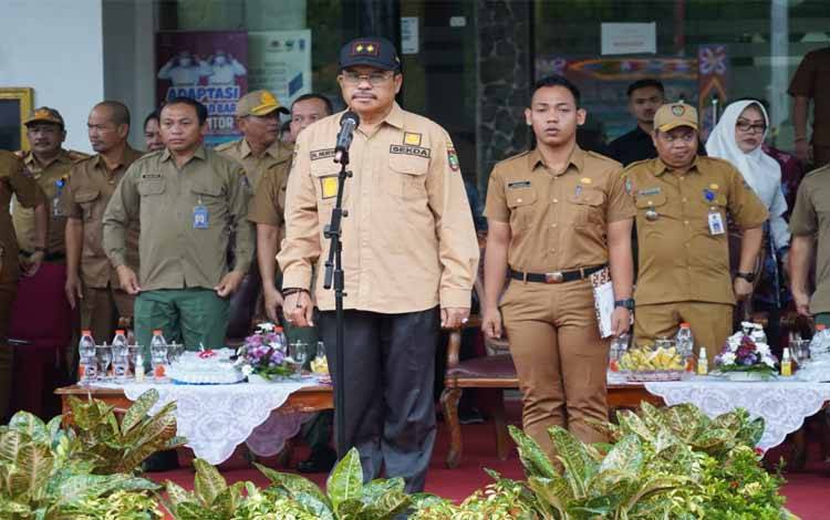 Sekda Kalteng Ajak Sukseskan Pengendalian Perubahan Iklim