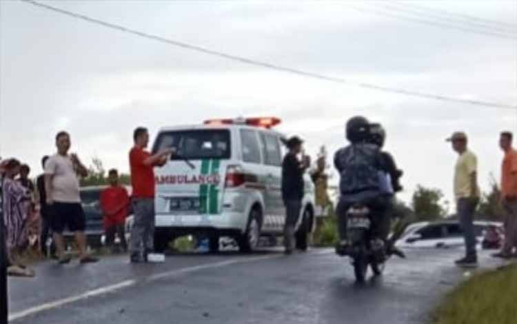 Begini Kronologis Laka Maut di Jalan Lintas Palangka Raya - Buntok Sebabkan 3 Orang Meninggal