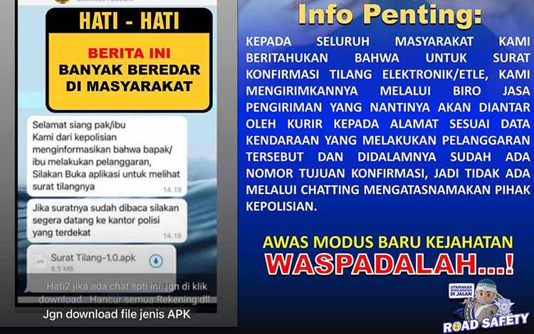 Waspada Penipuan Berkedok Surat Tilang Elektronik