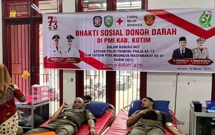 PMI Kotim Jaga Ketersediaan Stok Darah Jelang Ramadan