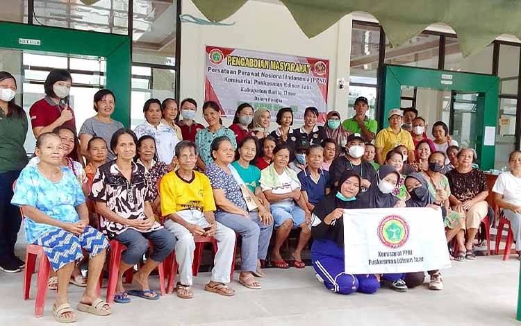Komisariat PPNI Puskesmas Jaar Periksa Kebugaran Kelompok Masyarakat