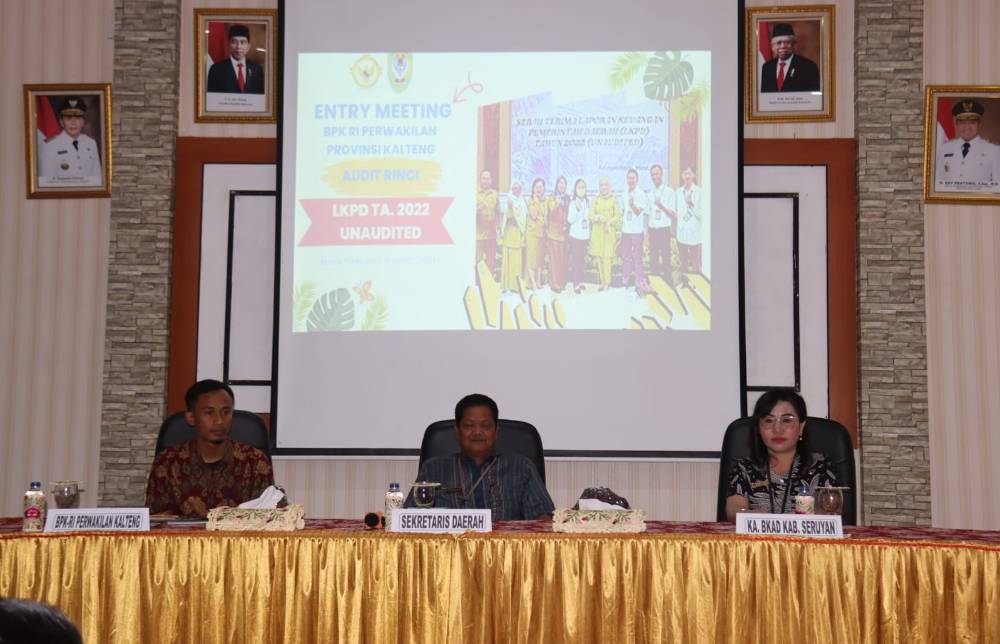 Terkait LKPD Tahun 2022, Sekda Seruyan Tekankan Hal Ini