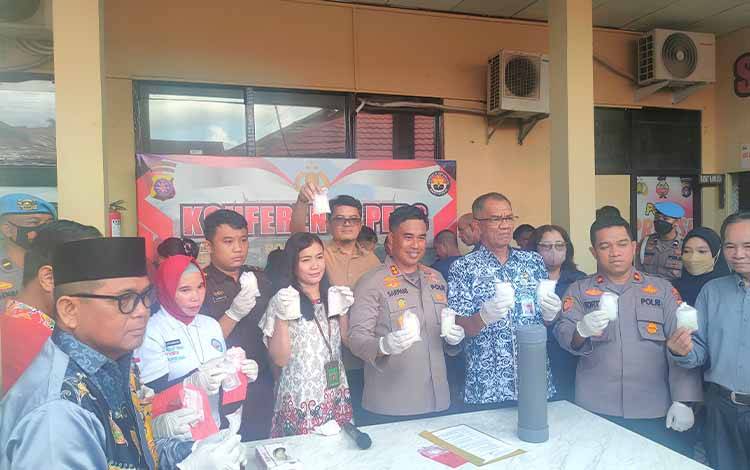 Polres Kotim Ungkap 62 Perkara Narkoba Selama 3 Bulan, Sabu 2 Kilo Lebih Disita